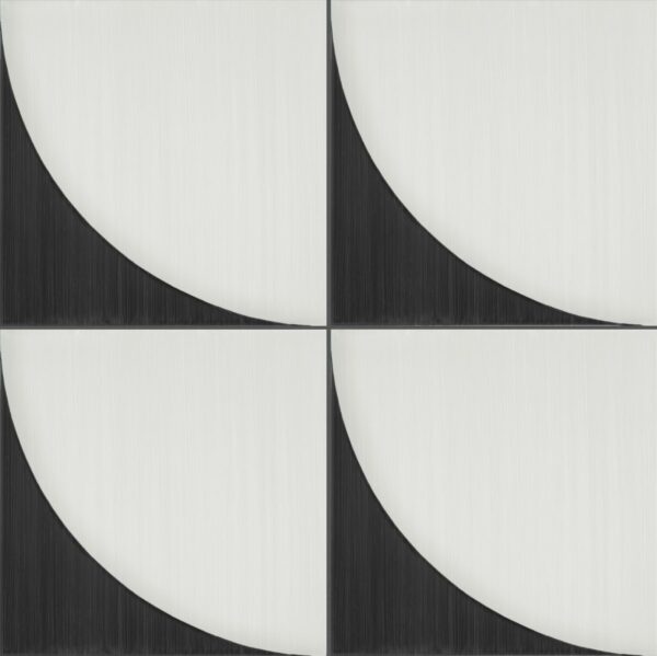Marazzi Crogiolo Scenario Tappeto 2B Nero 20x20 cm
