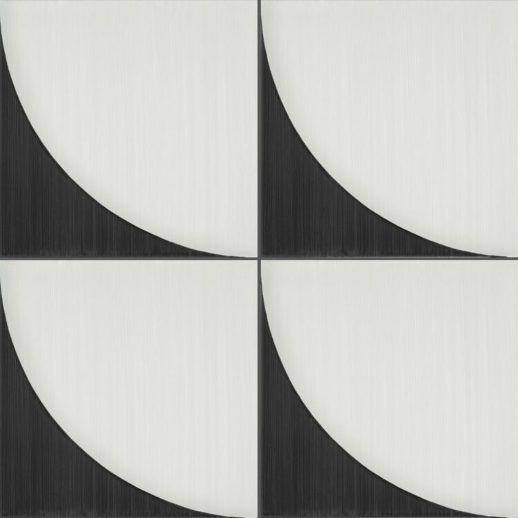 Marazzi Crogiolo Scenario Tappeto 2B Nero 20x20 cm