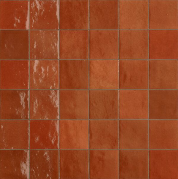 Marazzi Crogiolo Zellige Corallo 10x10cm