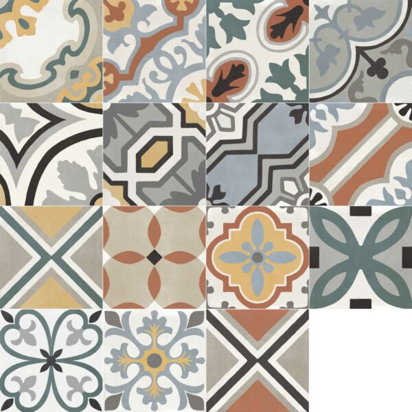 Marazzi Crogiolo D_Segni Colore Decoro Mix 20x20 cm