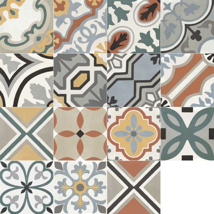 Marazzi Crogiolo D_Segni Colore Decoro Mix 20x20 cm