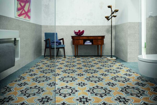 Marazzi Crogiolo D_Segni Scaglie Blue 20x20 cm – Bild 2