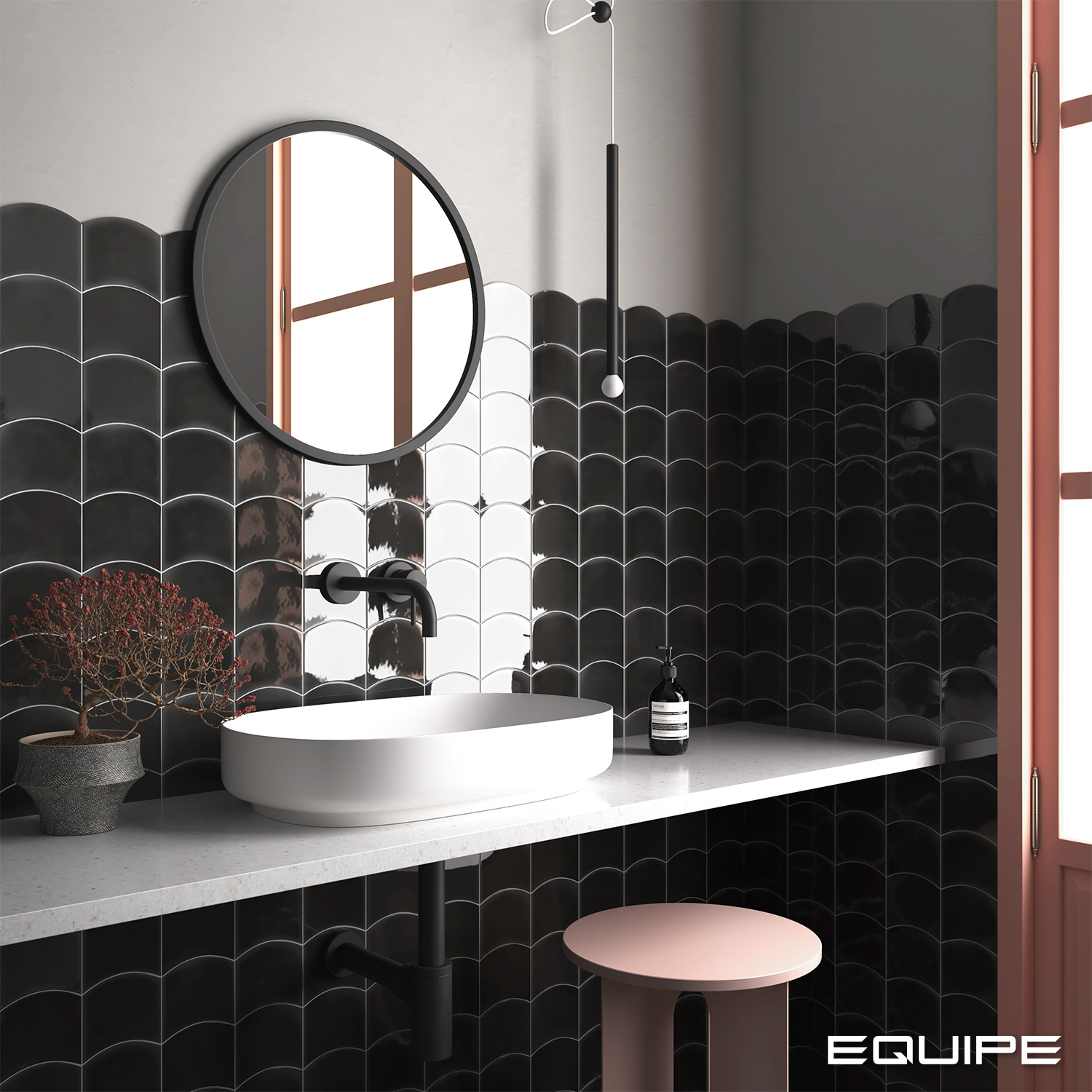 Equipe Wave Black / 12×12cm – Bild 2