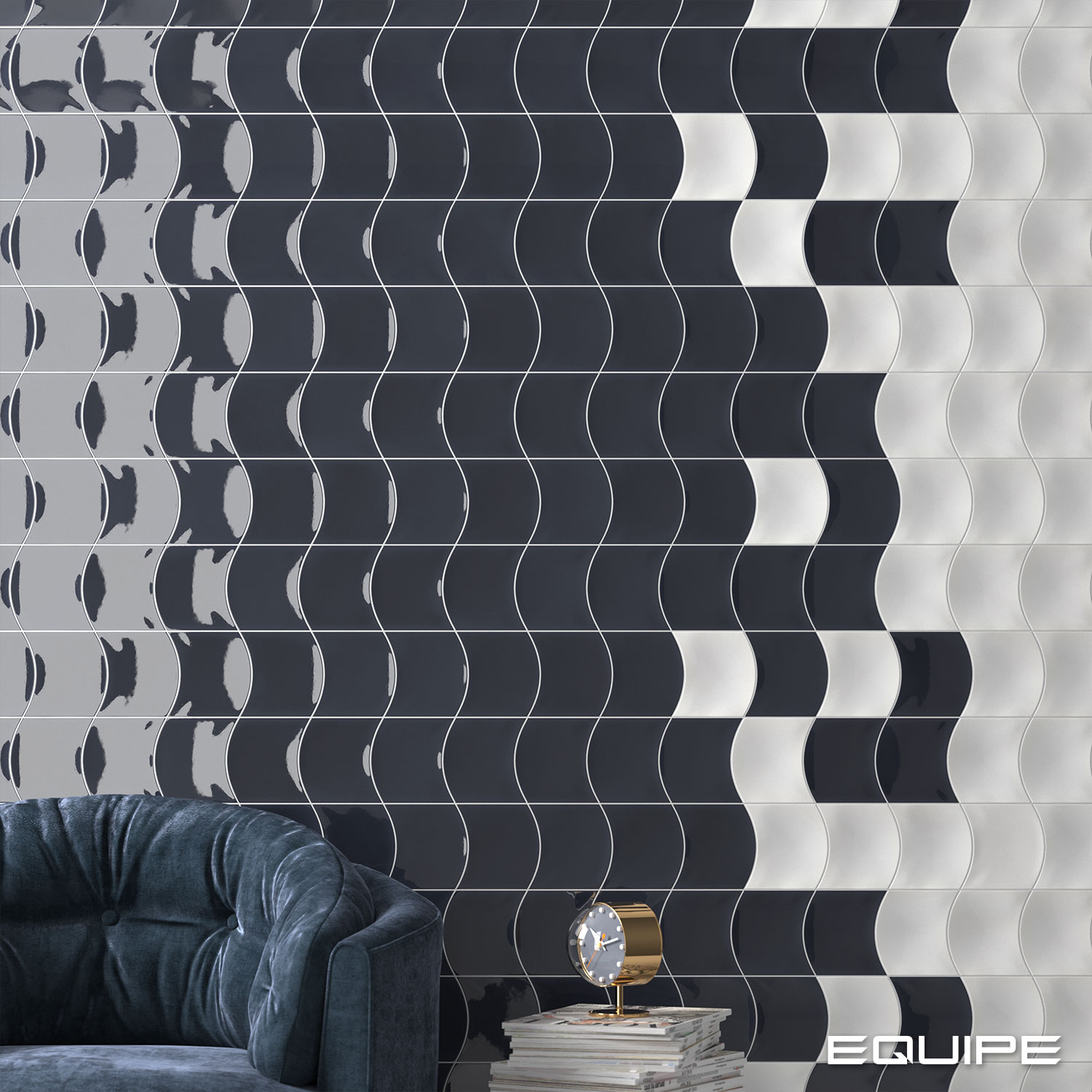 Equipe Wave White / 12×12cm – Bild 7