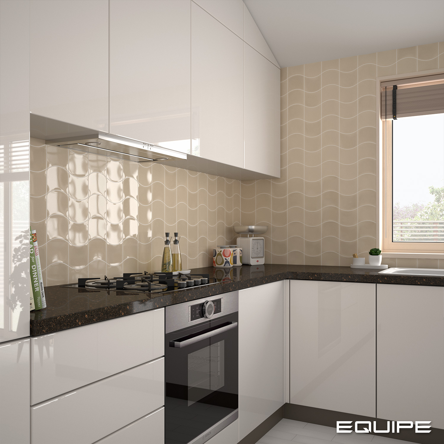 Equipe Wave Old Cream / 12×12cm – Bild 4