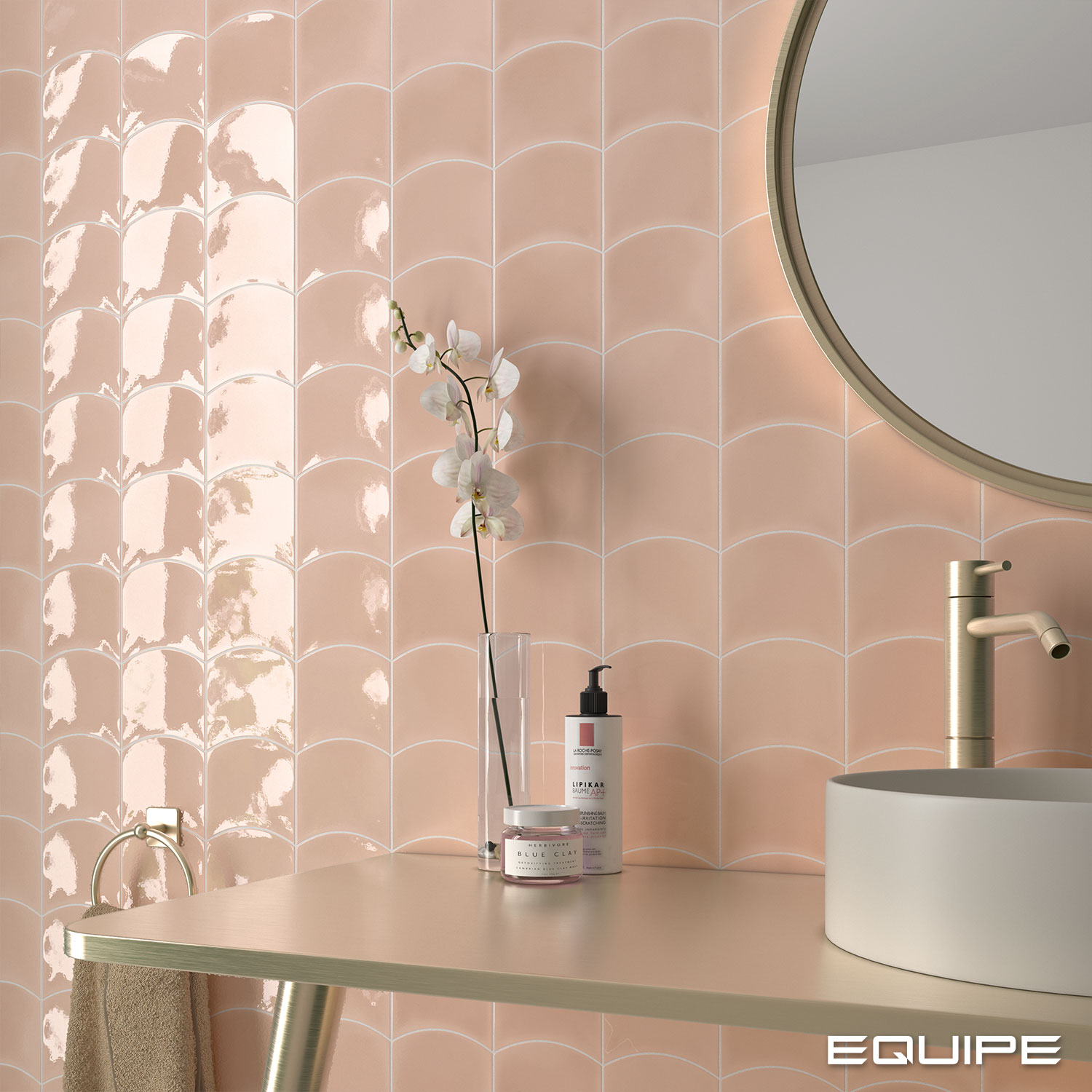 Equipe Wave Primrose Pink / 12×12cm – Bild 2