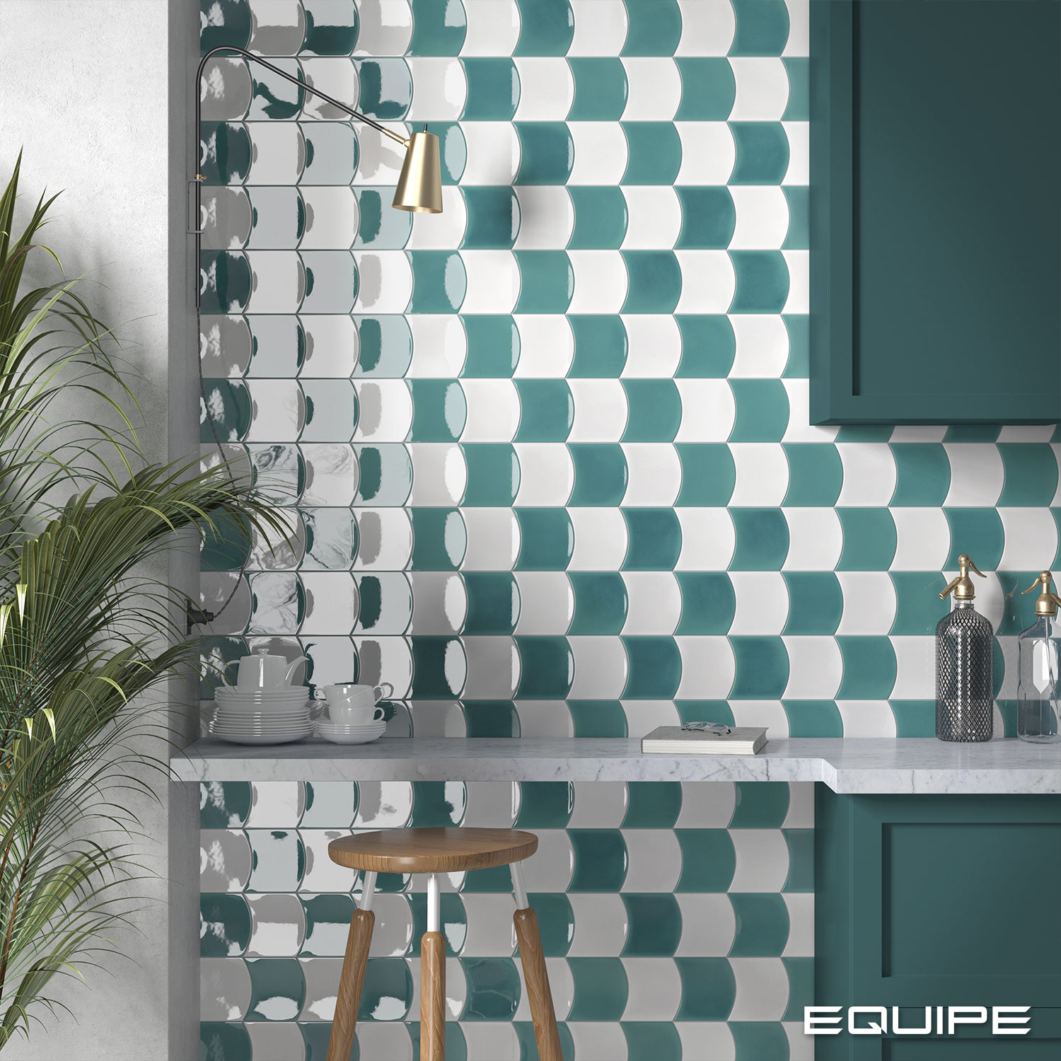 Equipe Wave White / 12×12cm – Bild 5
