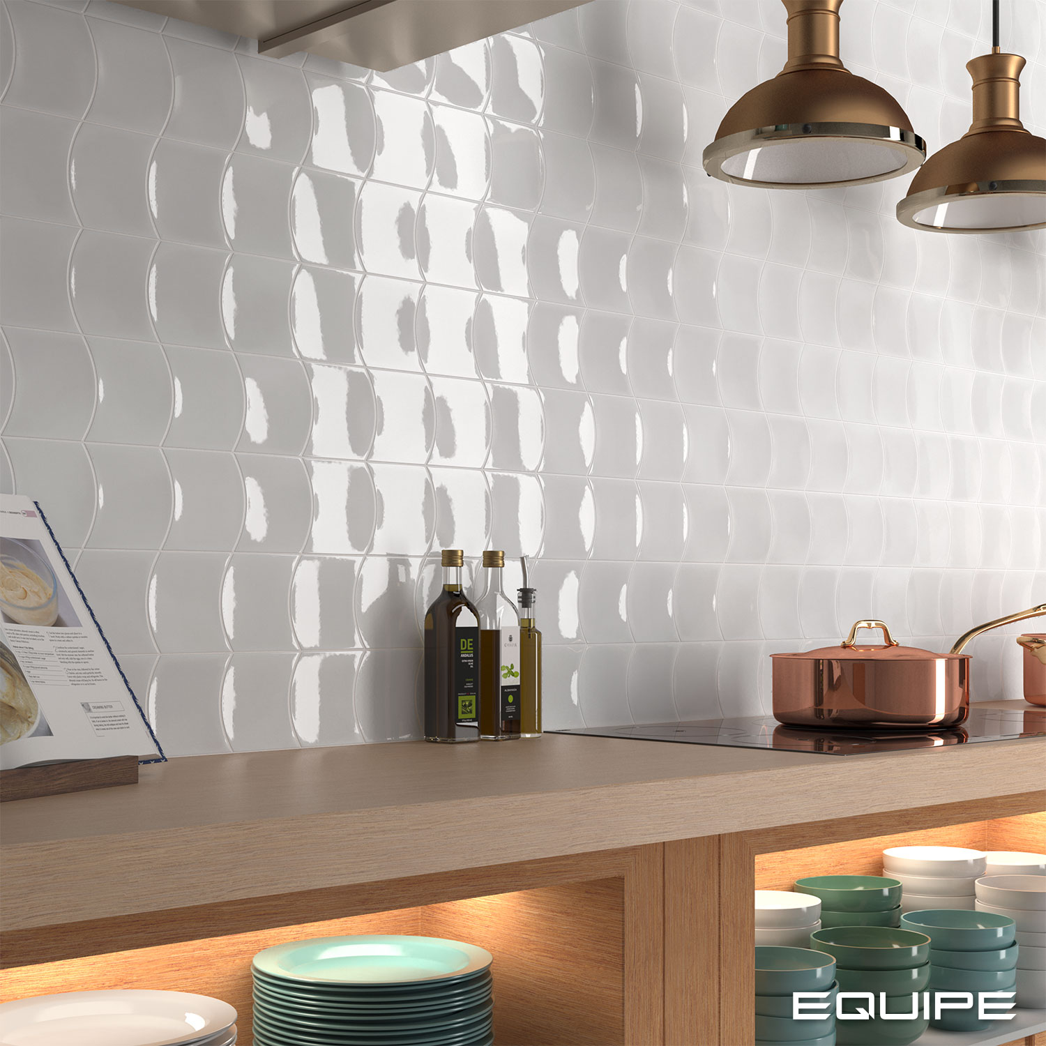 Equipe Wave White / 12×12cm – Bild 2