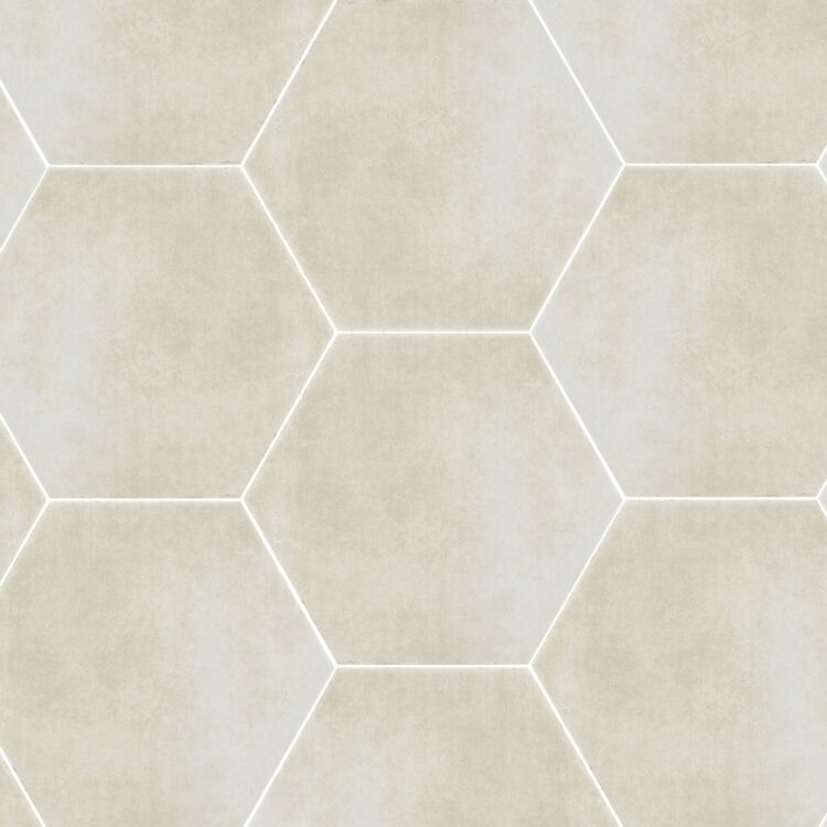 Luna Lenitatis Creme Hexagon Matt 23x27cm