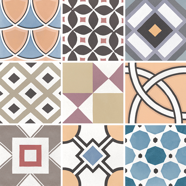 Equipe Caprice Deco Patchwork Colours / 20×20 cm