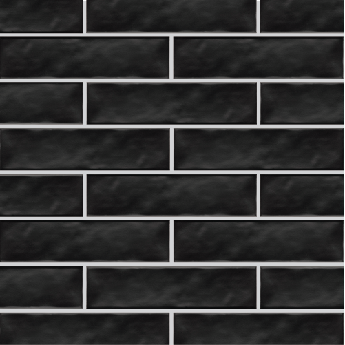 Cottage 2.0 Black Matt 7,5x30 cm