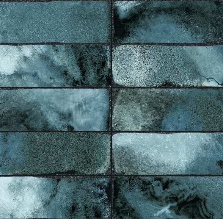 Iris-Ceramica Elementi Rivestimento Lava Mare Glossy 7,5x30 cm