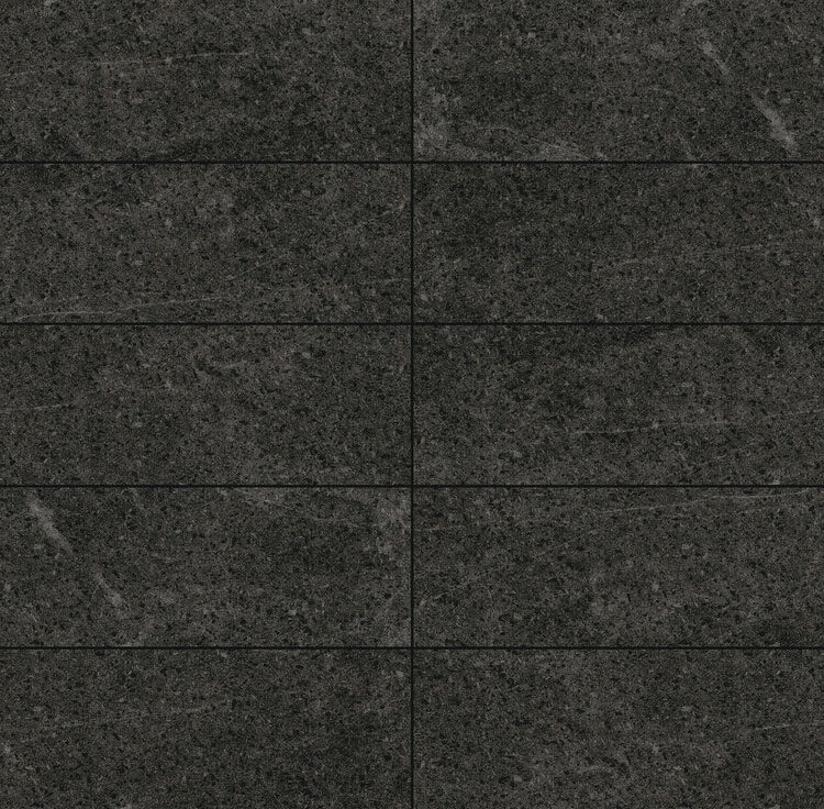 Iris-Ceramica Elementi Rivestimento Pietra di Sciara Carbone Nat 7,5x30 cm