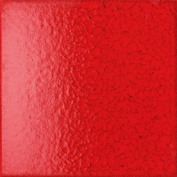 Iris-Ceramica Bottega D'Arte Città di Faenza Geo Rosso 15x15 cm