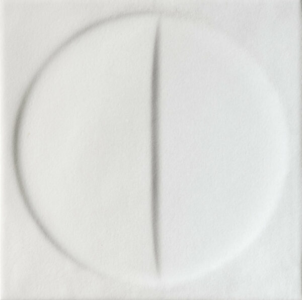 Iris-Ceramica Bottega d'Arte TerreCotte Motivi Bianco 15x15 cm