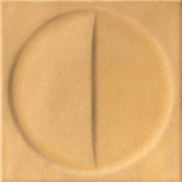 Iris-Ceramica Bottega d'Arte TerreCotte Motivi Senape 15x15 cm