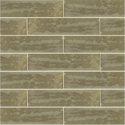 Loft Savanna Green Gloss 6x25 cm