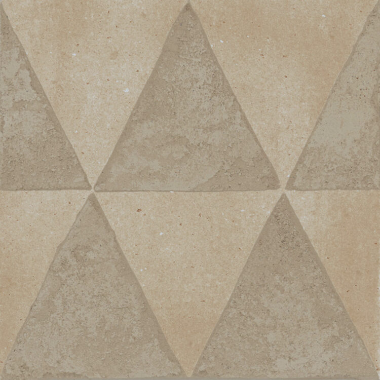 Marazzi Crogiolo ArtCraft Sabbia Decoro Triangoli 20x20 cm