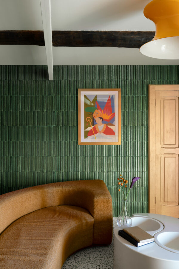 Marazzi Crogiolo Lume 3D Swing Green 6x24cm – Bild 2