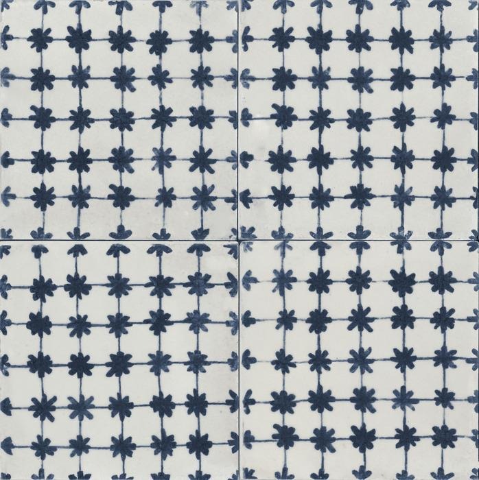 Marazzi Crogiolo Memoria Tappeto 1 Blu Lux 15x15 cm