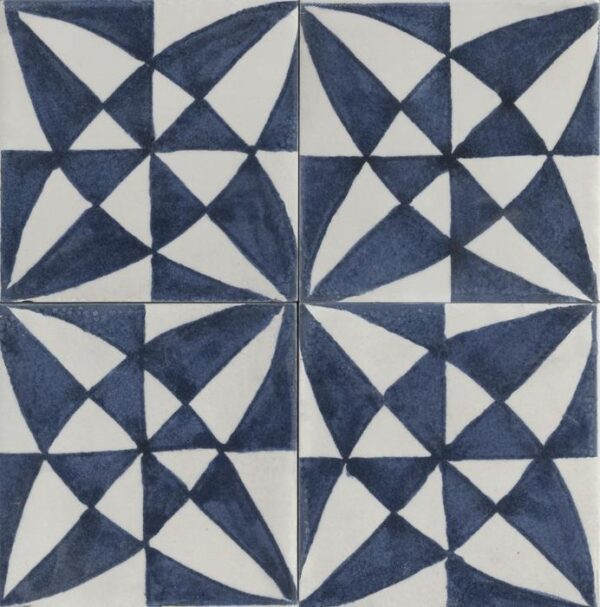 Marazzi Crogiolo Memoria Tappeto 5 Blu Lux 15x15 cm