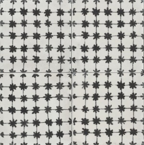 Marazzi Crogiolo Memoria Tappeto 1 Nero Lux 15x15 cm