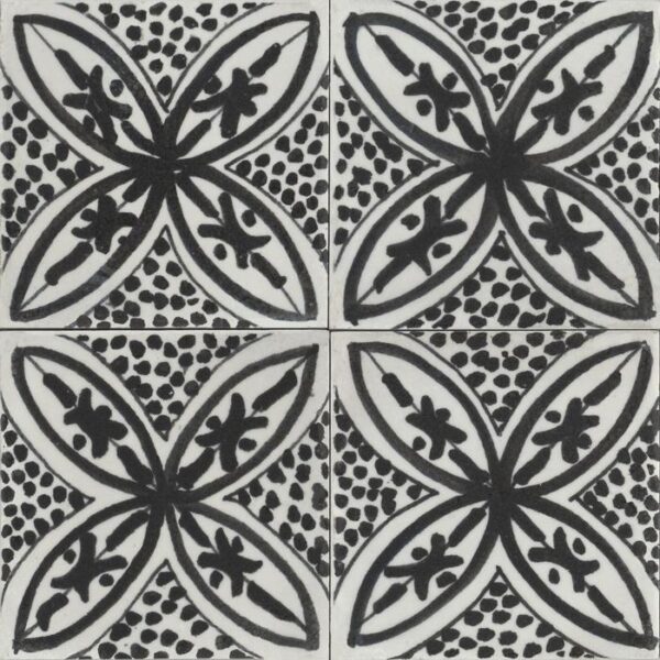 Marazzi Crogiolo Memoria Tappeto 3 Nero Lux 15x15 cm