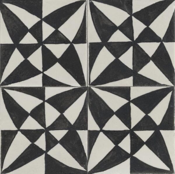 Marazzi Crogiolo Memoria Tappeto 5 Nero Lux 15x15 cm