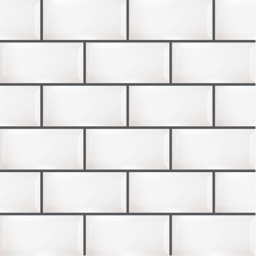 Metro Project White 7,5x15 cm
