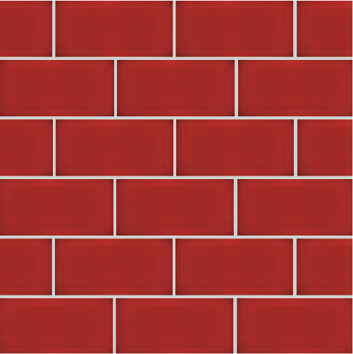 Metro Project Red 10x20 cm