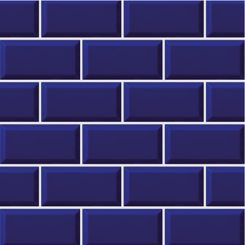 Metro Project Royal Blue 10x20 cm