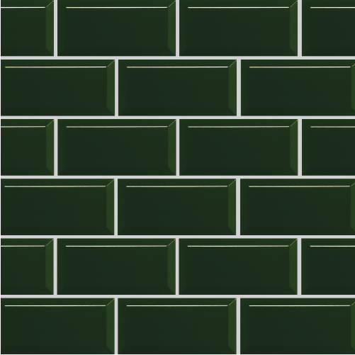 Metro Project Racing Green 10x20 cm