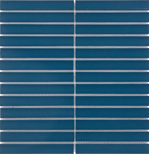 Stripes Katbrick Pure Blue Glossy 30x30 cm Chip 14,5x2 cm